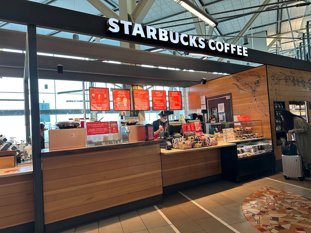 Starbucks | Vancouver International Airport, 3211 Grant McConachie Way, Richmond, BC V7B 1X7, Canada | Phone: (604) 968-1531