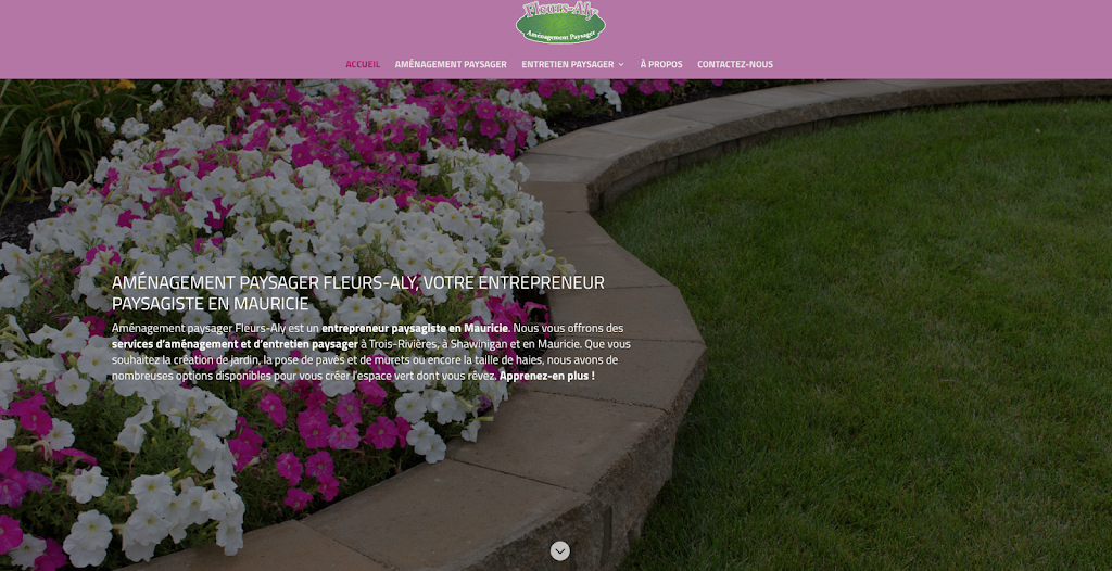 Paysagiste Fleurs-Aly | 461 Rue Lafayette, Saint-Gérard-des-Laurentides, QC G9N 6X5, Canada | Phone: (819) 695-3376