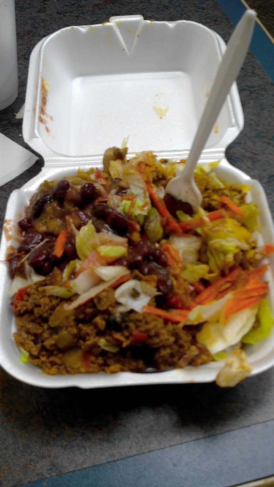 Irie Veggie Takeout | 2593 Eglinton Ave W, York, ON M6M 1T3, Canada | Phone: (416) 653-4825