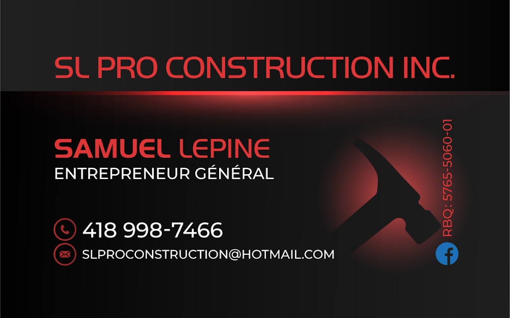 SL Pro construction | 505 Rue de Kilkenny, Shannon, QC G3N 3C3, Canada | Phone: (418) 998-7466