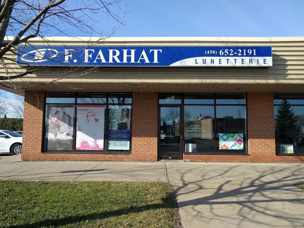 Farhat Lunetterie | 2444 Boulevard René-Gaultier local 114, Varennes, QC J3X 1X7, Canada | Phone: (450) 652-2191