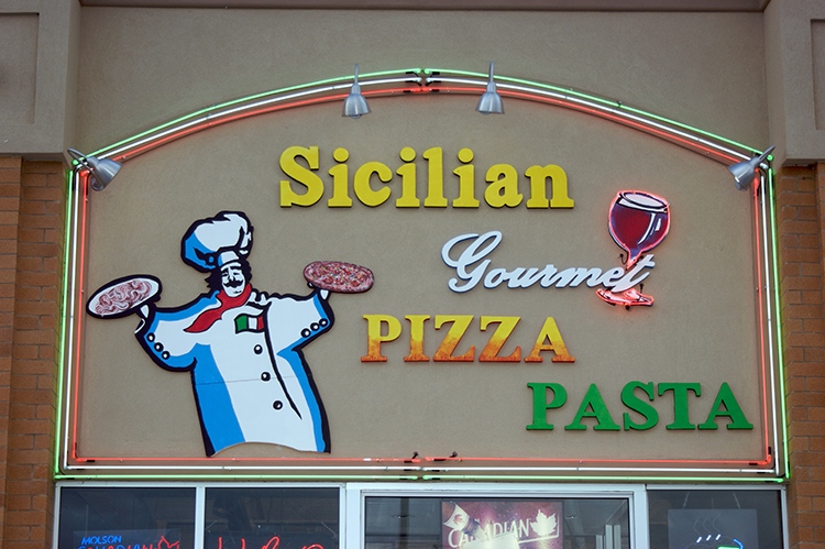 Sicilian Gourmet Pizza & Pasta | meal delivery | 225 Ferndale Dr S #4, Barrie, ON L4N 6B9, Canada | 7057349999 OR +1 705-734-9999