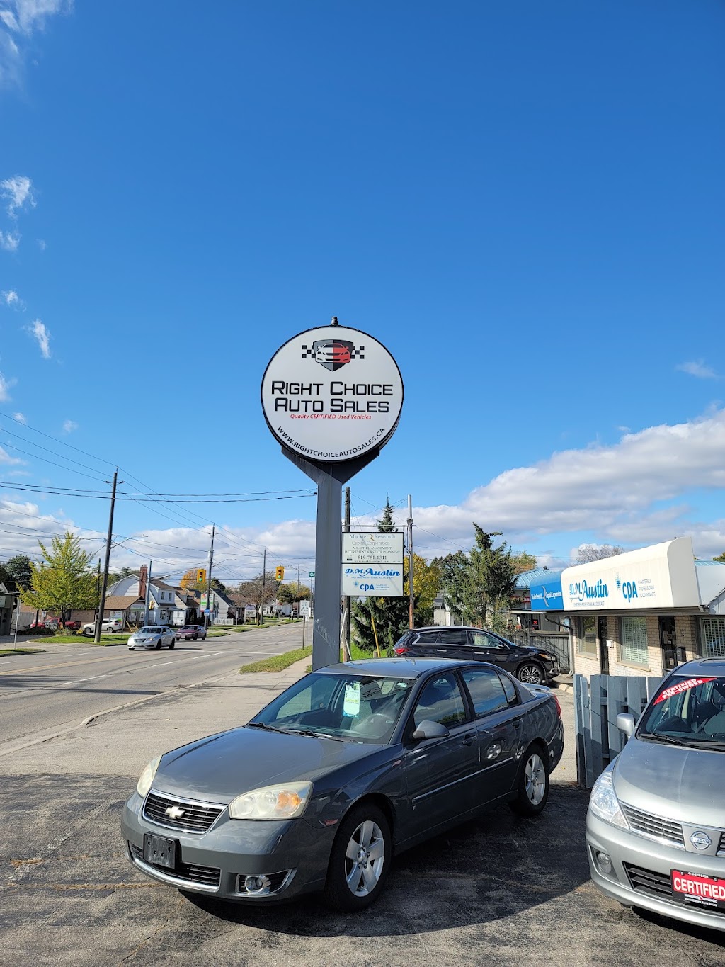 Right Choice Auto Sales | 129 Charing Cross St, Brantford, ON N3R 2J2, Canada | Phone: (905) 878-1797
