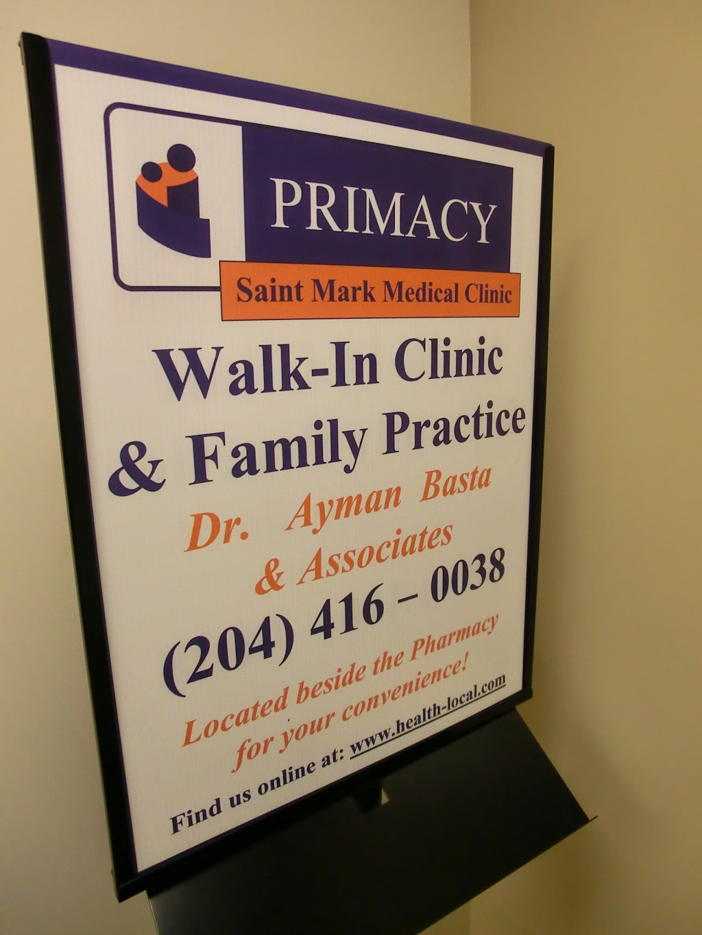 Primacy - Saint Mark Medical Clinic | 2132 McPhillips St, Winnipeg, MB R2V 3P4, Canada | Phone: (204) 416-0038