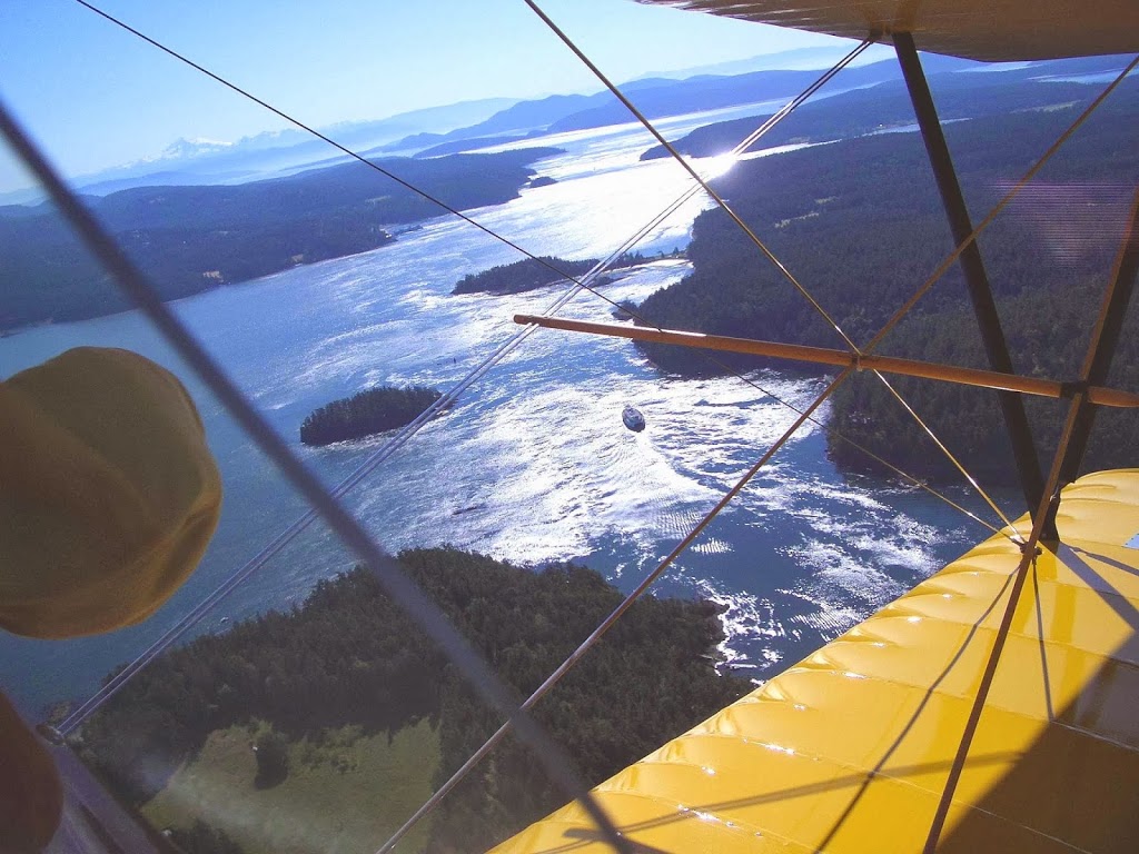 Biplane Rides: Magic Air Tours | 109 Schoen Ln, Eastsound, WA 98245, USA | Phone: (760) 688-6679