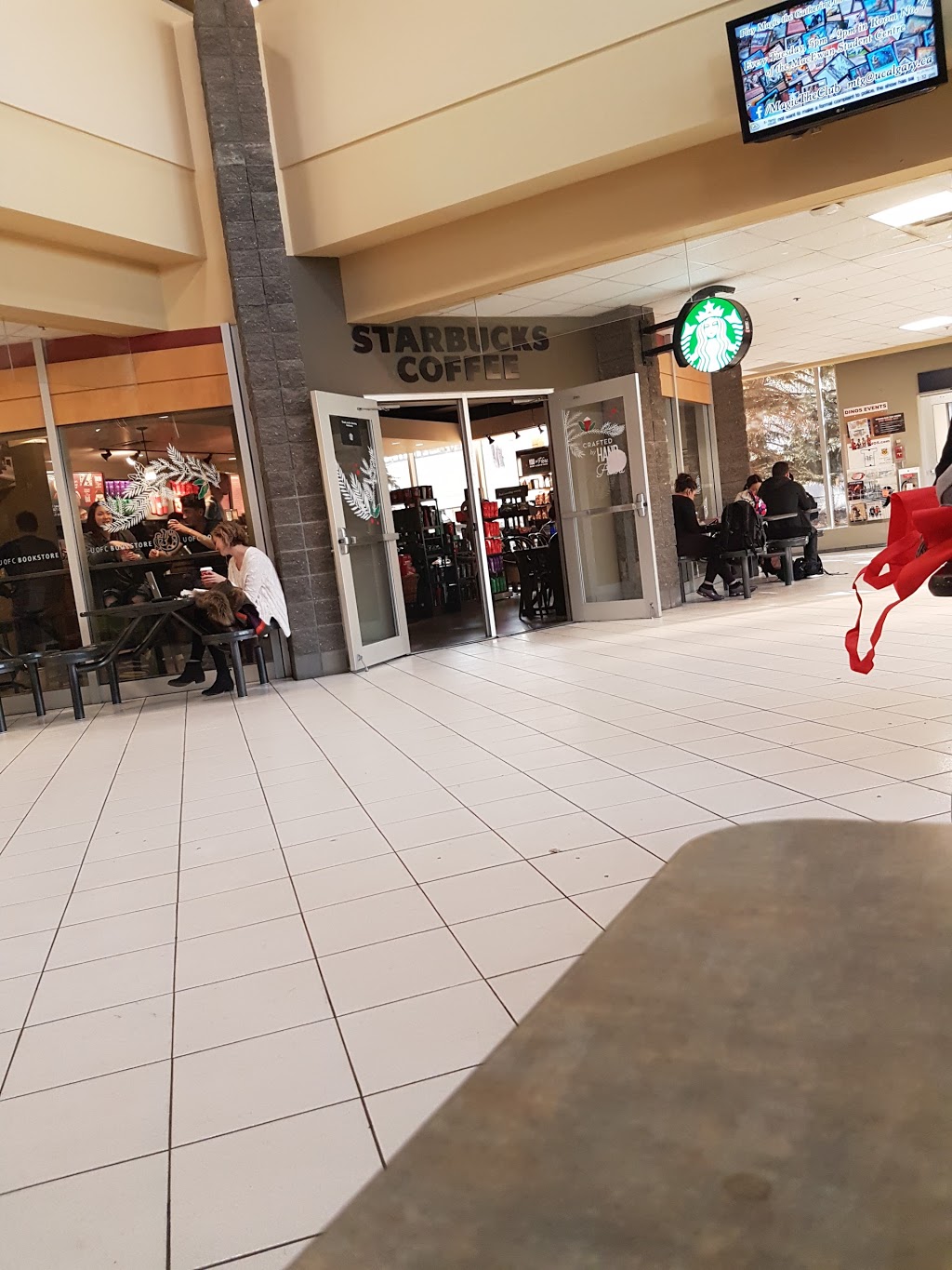 Starbucks | U of Calgary Bookstore, 402 Collegiate Blvd NW, Calgary, AB T2N 1N4, Canada | Phone: (403) 220-4784
