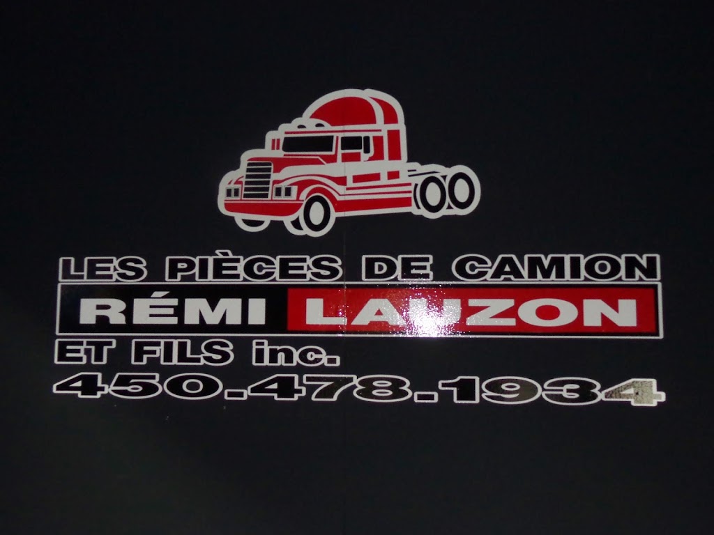 Les Pièces de Camion Rémi Lauzon et Fils inc. | car repair | 168 Rue Rolland, Sainte-Anne-des-Plaines, QC J0N 1H0, Canada | 4504781934 OR +1 450-478-1934