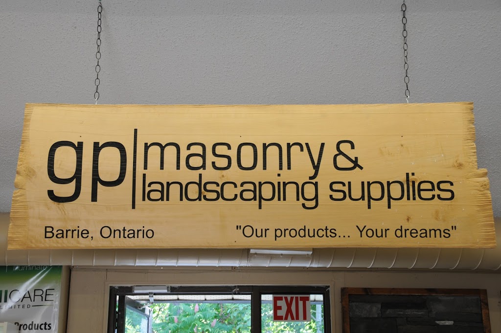 GP Masonry & Landscape Supplies | 1319 Bayfield Street, Midhurst, ON L0L 1X1, Canada | Phone: (705) 726-2321