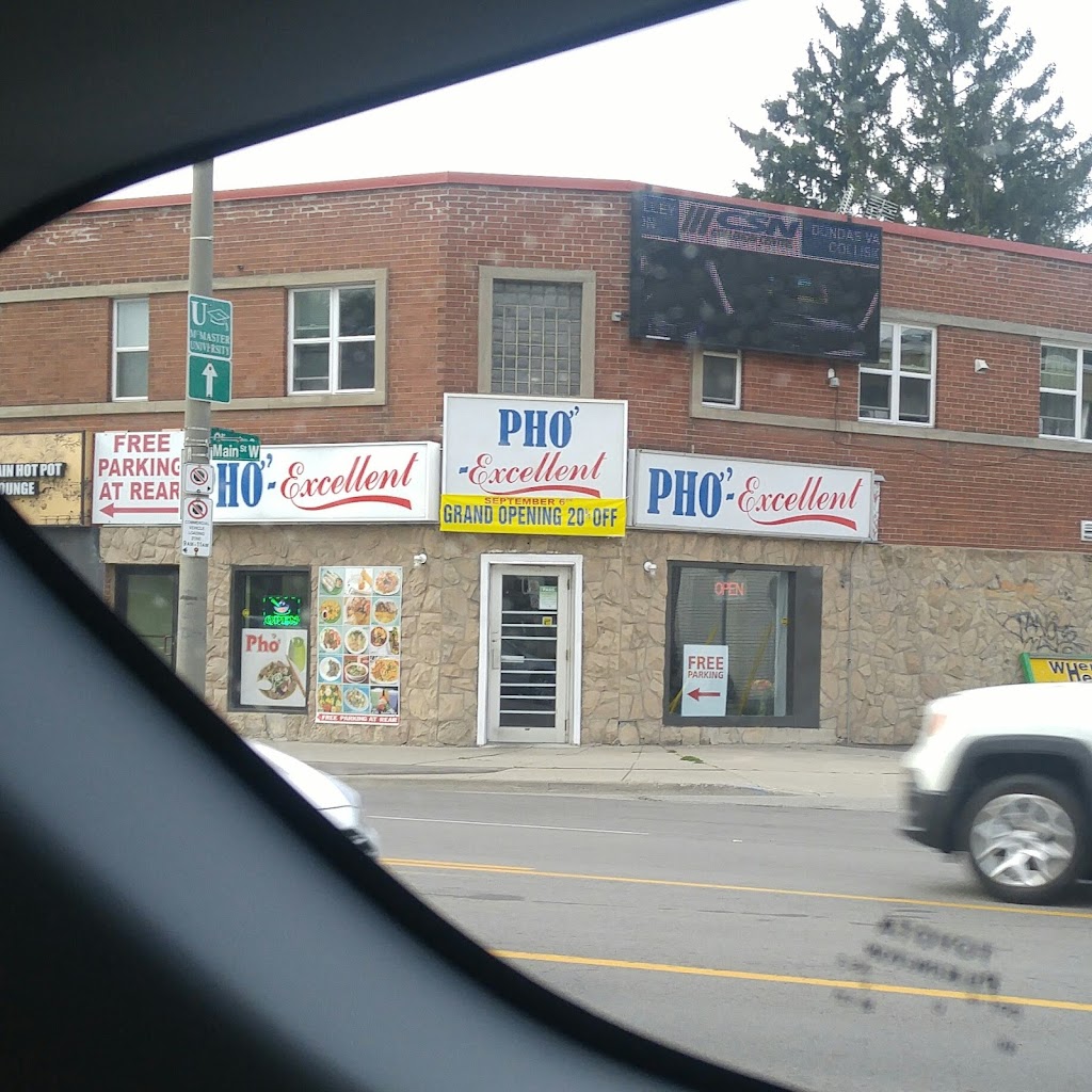 Pho Excellent | 1120 Main St W, Hamilton, ON L8S 1C1, Canada | Phone: (289) 389-0835