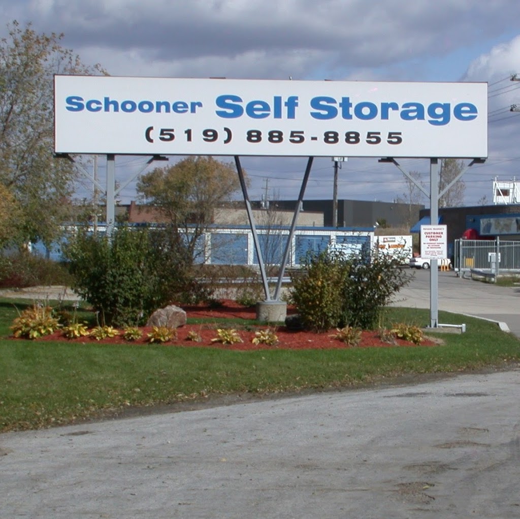 Schooner Self Storage | storage | 70 Belcan Pl, Waterloo, ON N2L 6A8, Canada | 5198858855 OR +1 519-885-8855