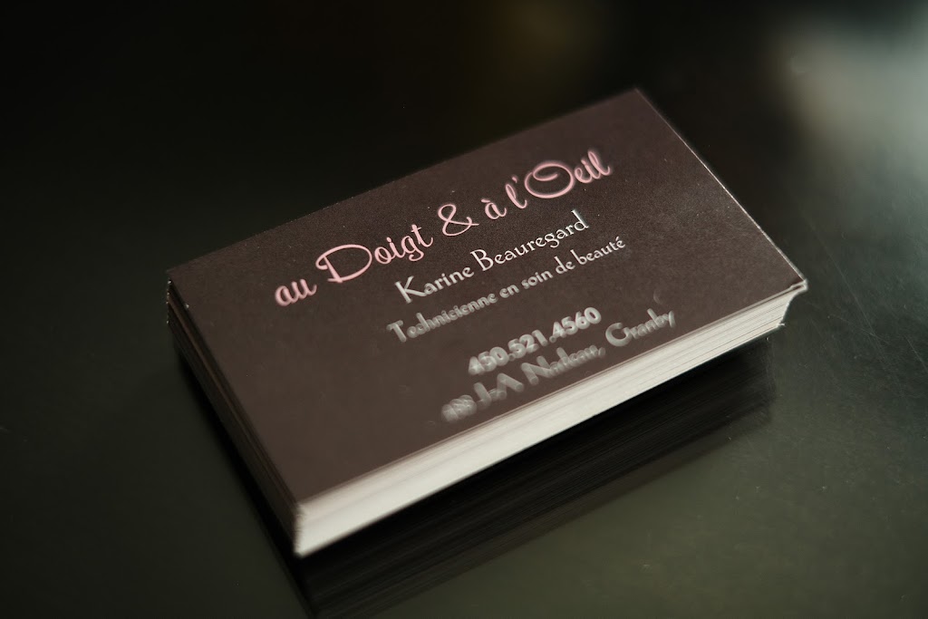 Salon au Doigt & à lOeil | 488 Rue J.-A.-Nadeau, Granby, QC J2H 0E4, Canada | Phone: (450) 521-4560
