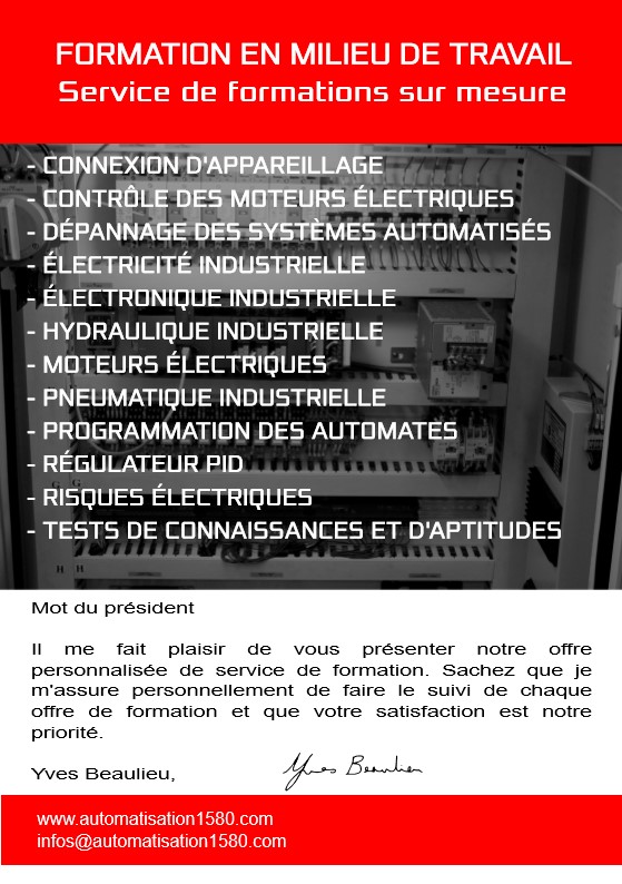 Automatisation 1580 | 1580 Rue Jacques Bureau, Québec, QC G2G 2C4, Canada | Phone: (418) 997-4354