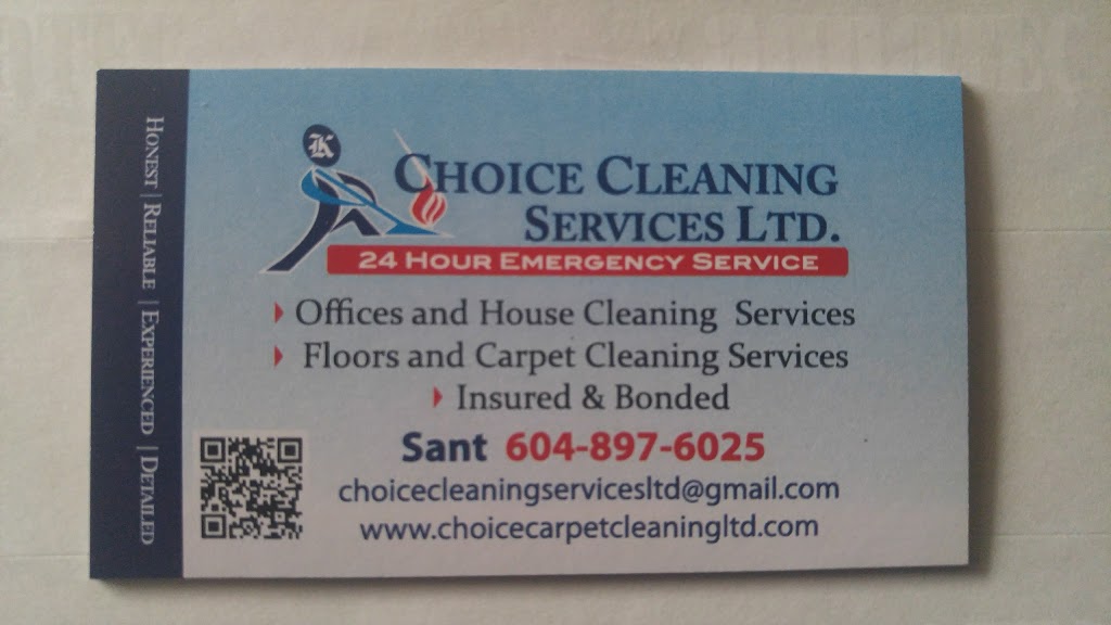 Choice Carpet Cleaning Ltd | 14666 80a Ave, Surrey, BC V3S 9Y6, Canada | Phone: (604) 897-6025