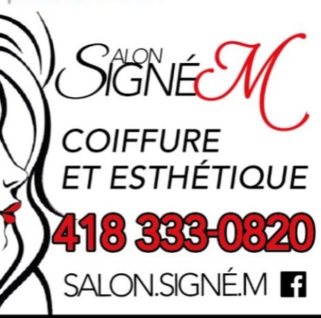 Salon Signé M | 214 2e Rue O, East Broughton Station, QC G0N 1H0, Canada | Phone: (418) 333-0820