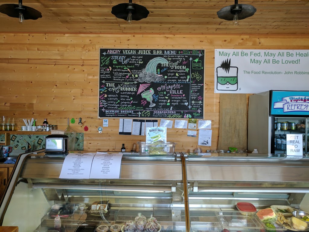 Angry Vegan Organic Juice Bar & Dispensary | 4125 Skaha Lake Rd, Penticton, BC V2A 6J7, Canada | Phone: (250) 809-7610
