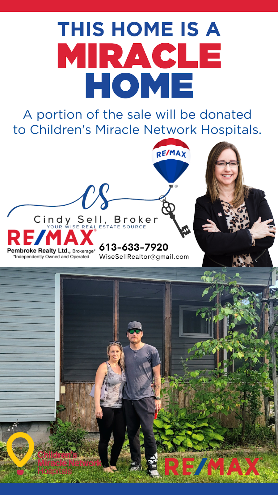 Cindy Sell, Broker REMAX Pembroke Realty Ltd | 10A Canadian Forces Drive, Petawawa, ON K8H 0H4, Canada | Phone: (613) 633-7920