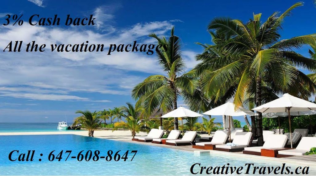 CreativeTravels.ca Inc | 74 Lakecrest Trail, Brampton, ON L6Z 1X7, Canada | Phone: (647) 608-8647