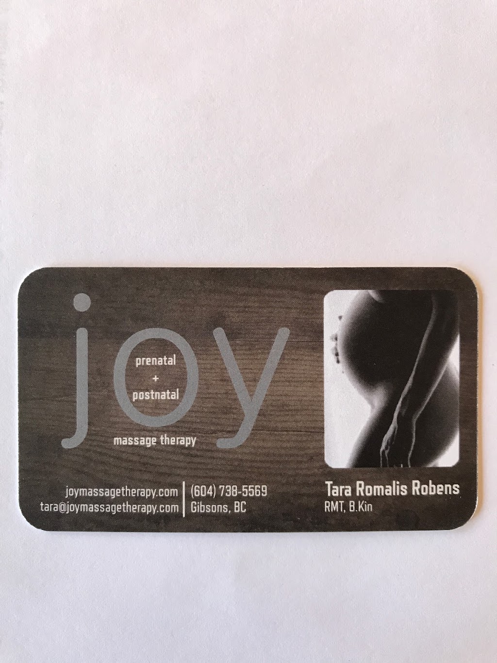 Joy Prenatal & Postnatal Massage Therapy | Ocean Beach Esplanade, Gibsons, BC V0N 1V5, Canada | Phone: (604) 738-5569