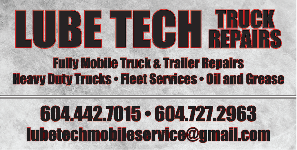 Lubetech Mobile Service | 2320 Rogers Ave, Coquitlam, BC V3K 5X7, Canada | Phone: (604) 442-7015