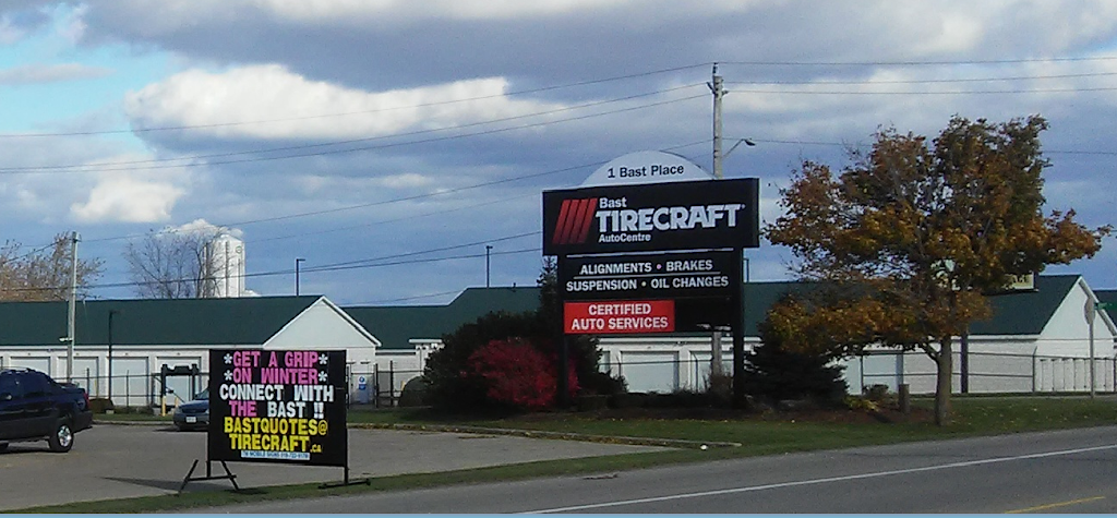 Bast Tirecraft Waterloo | 1 Bast Pl, Waterloo, ON N2J 4G8, Canada | Phone: (519) 664-2282