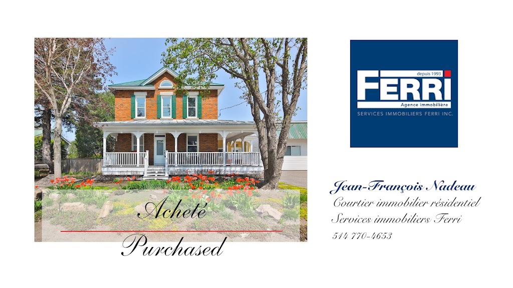 Jean-François Nadeau - Courtier Immobilier Résidentiel | 4150 Blvd. de la Concorde E Bureau #202, Laval, QC H7E 2E3, Canada | Phone: (514) 770-4653