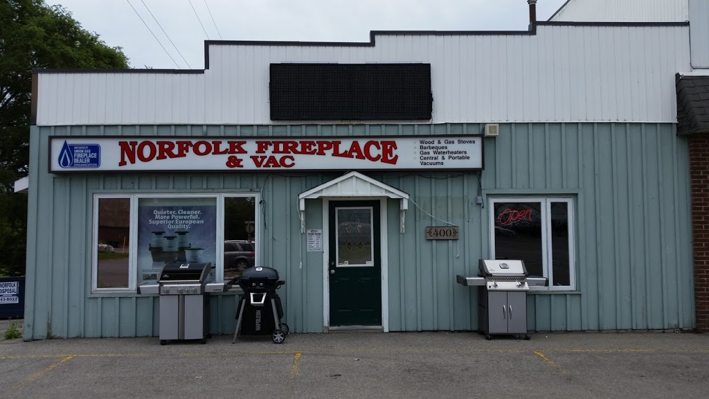 Norfolk Fireplace & Vac | 400 Queensway West, Simcoe, ON N3Y 2N3, Canada | Phone: (519) 426-8788