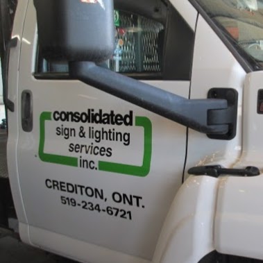 Consolidated Sign & Lighting Services Inc | 90 Victoria Ave E, Crediton, ON N0M 1M0, Canada | Phone: (519) 234-6721