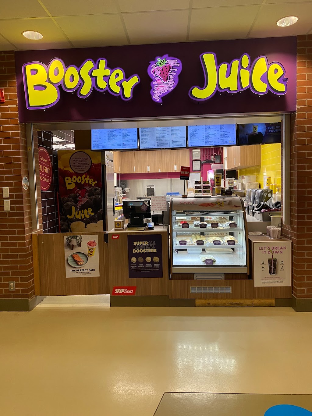 Booster Juice | 4825 Mt Royal Gate SW Room #Z124, Calgary, AB T3E 6K6, Canada | Phone: (403) 474-4990
