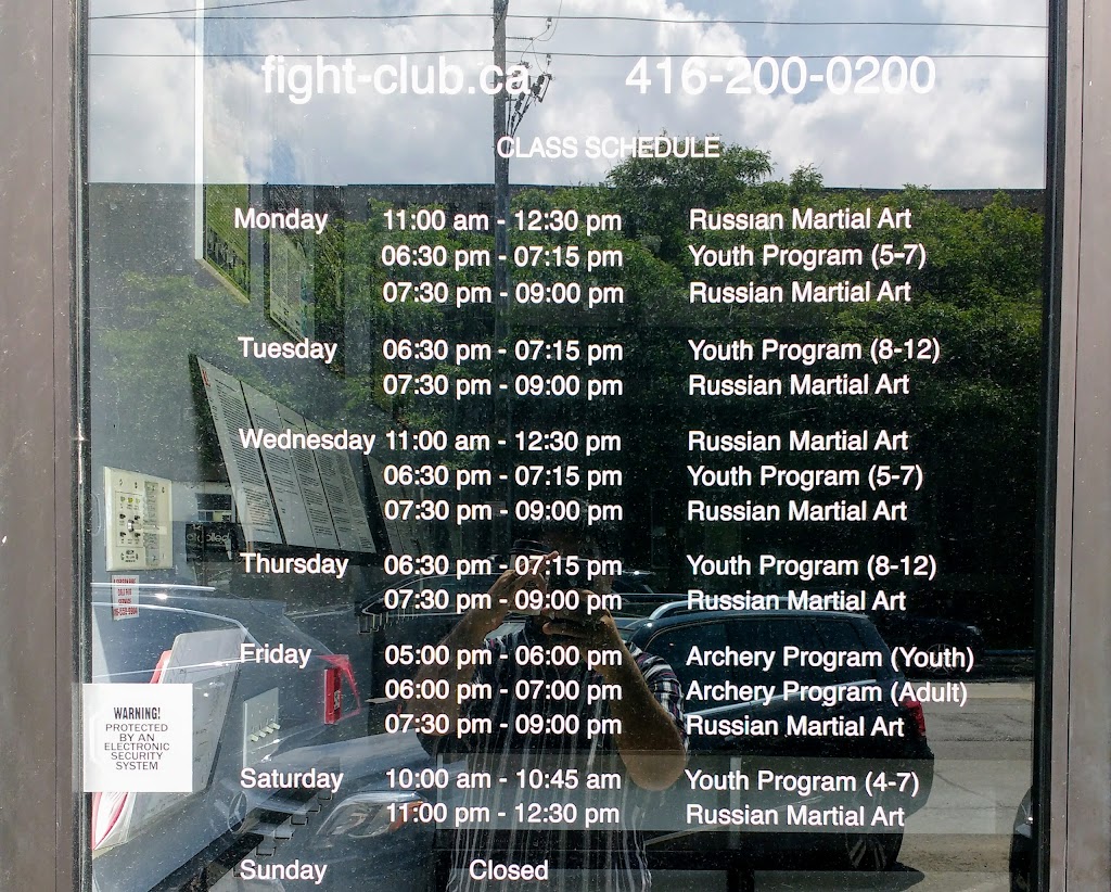 FightClub Martial Arts & Fitness Training Centre Inc. | 401 Donlands Ave, East York, ON M4J 3S2, Canada | Phone: (416) 200-0200