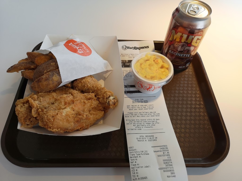 Mary Browns Chicken & Taters | 205 Goderich St, Port Elgin, ON N0H 2C1, Canada | Phone: (519) 389-2004