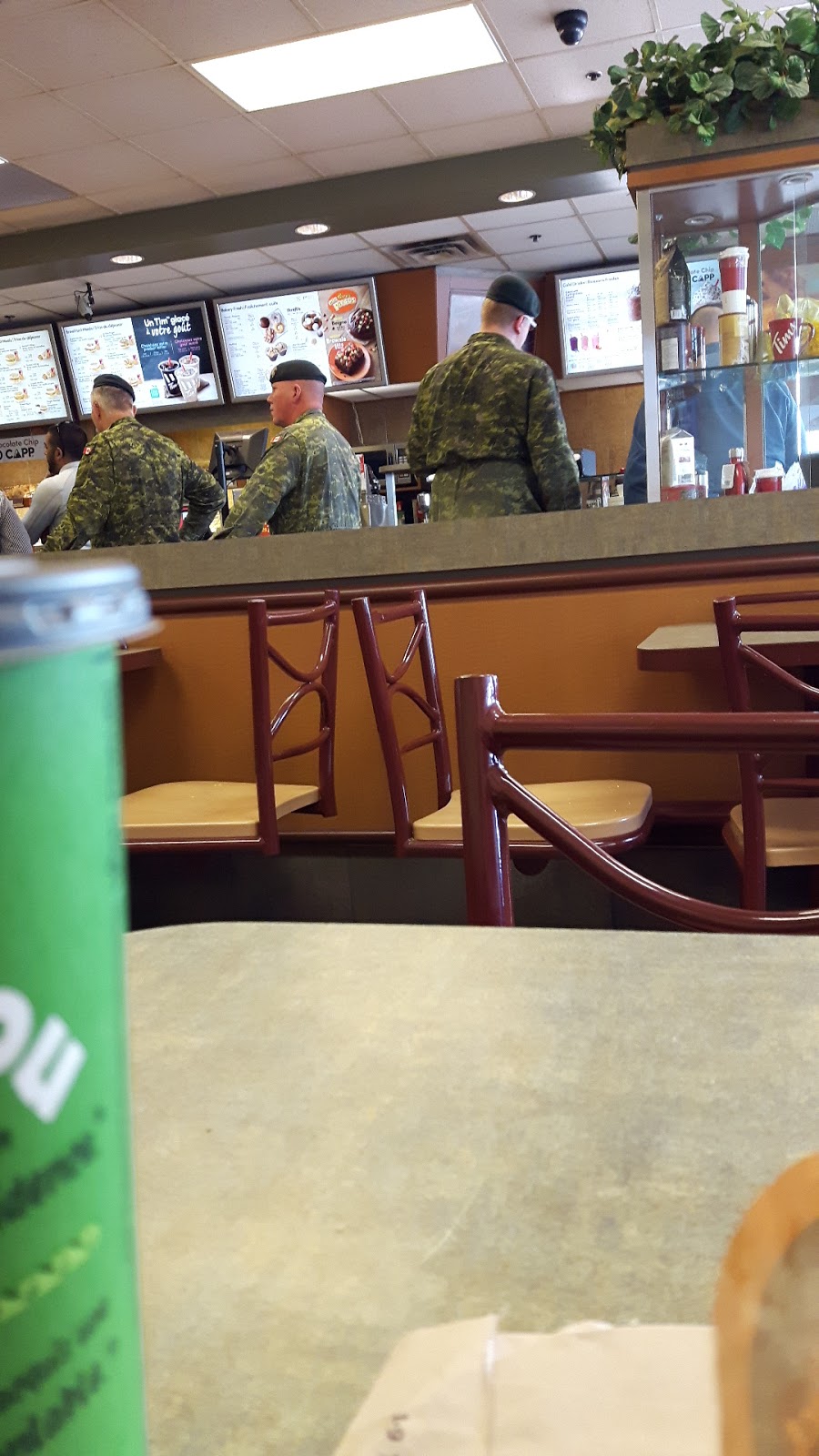 Tim Hortons | 36 El Alamein Rd E, Borden, ON L0M 1C0, Canada | Phone: (705) 424-0962