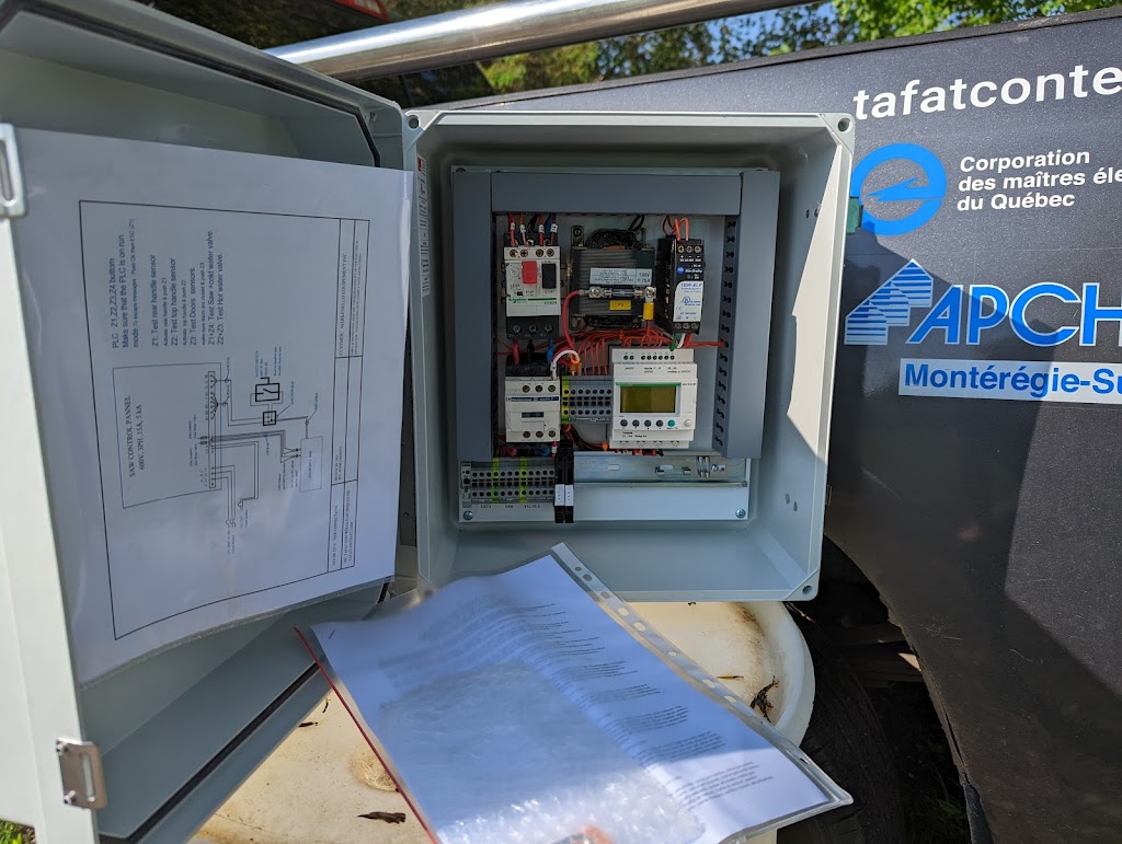 Tafat Contrôles Électriques Inc. | 680 Ch Saint Grégoire, Les Cèdres, QC J7T 3A4, Canada | Phone: (514) 506-8387