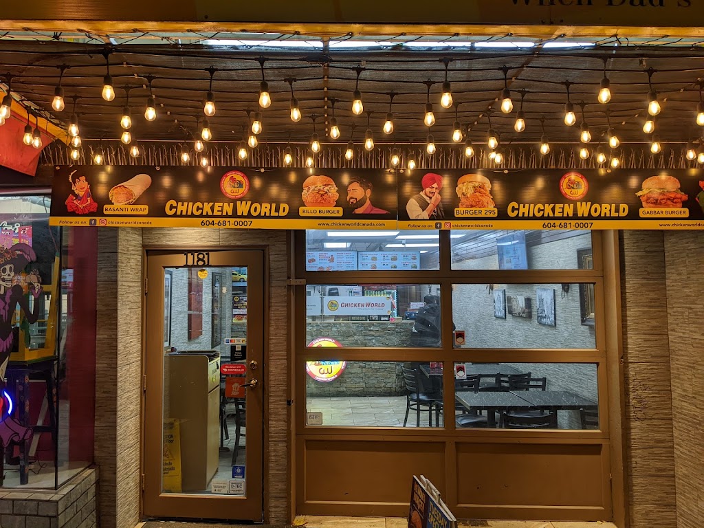 Chicken World | 1181 Denman St, Vancouver, BC V6G 2N1, Canada | Phone: (604) 681-0007