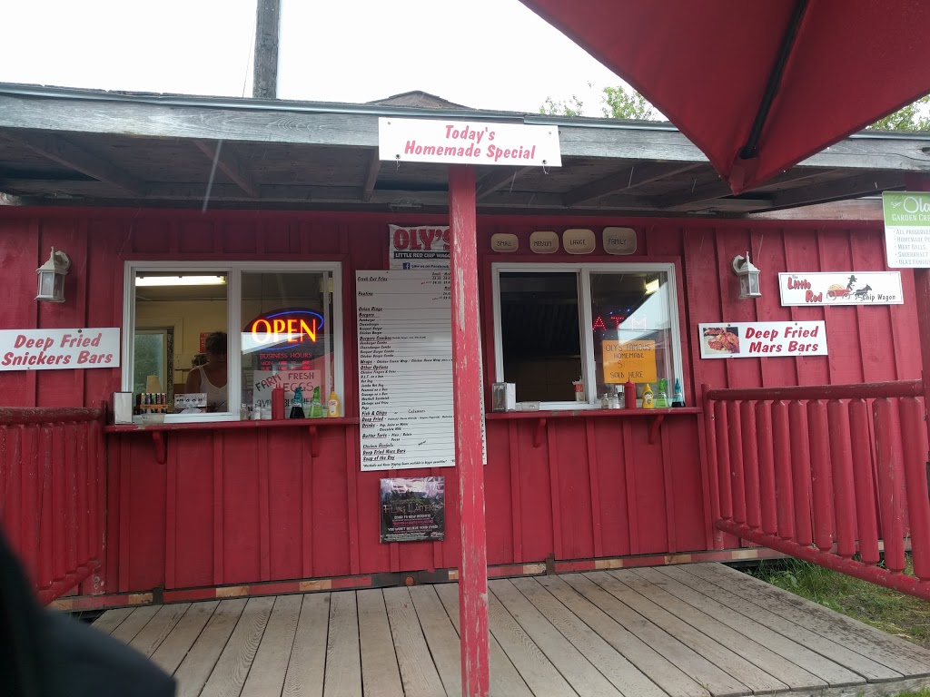 Olys Little Red Chip Wagon | 50 David N St, Noëlville, ON P0M 2N0, Canada | Phone: (705) 898-1771