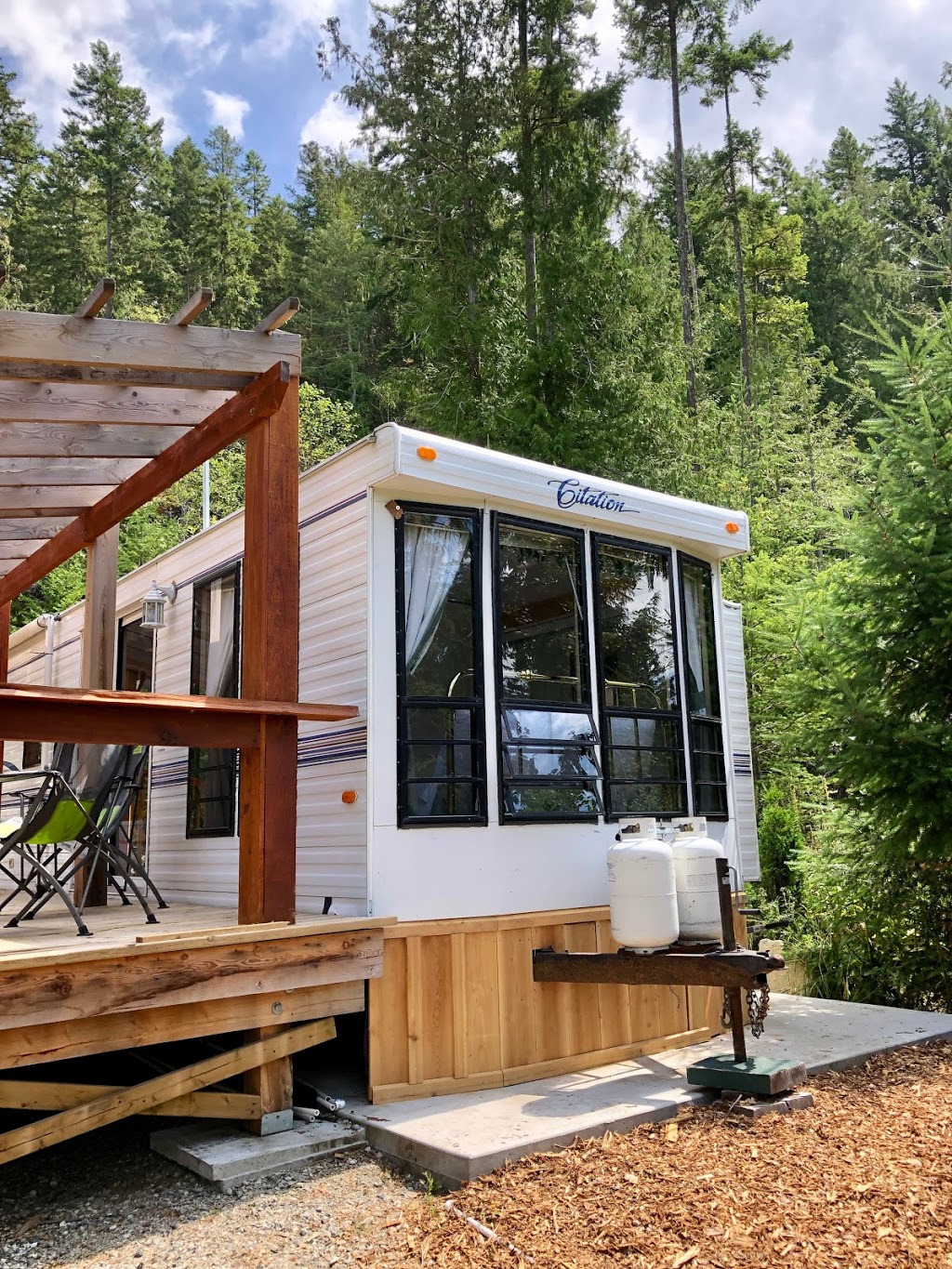Garden Bay Hideaway - Glamping in Style | 5163 Claydon Rd, Garden Bay, BC V0N 1S1, Canada | Phone: (604) 885-8368
