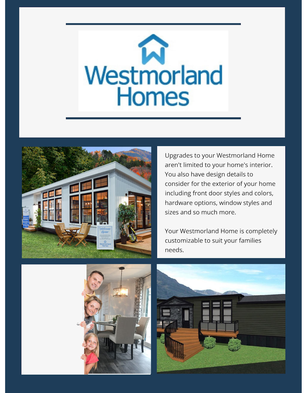 Westmorland Homes | 1021 Coverdale Rd, Riverview, NB E1B 5G1, Canada | Phone: (506) 387-7084