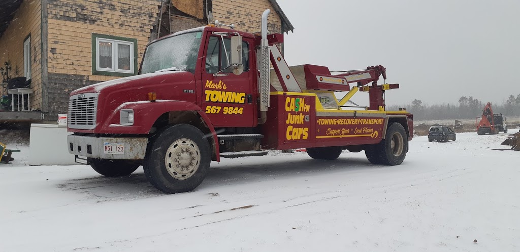 Marks Towing - Cash for Junk Cars | 982 NB-124, Norton, NB E5T 1X3, Canada | Phone: (506) 567-9844