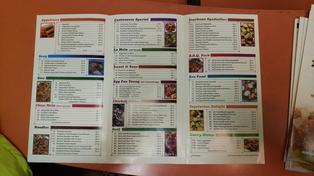 Gardenia House Chinese Food | 712 Scarlett Rd, Etobicoke, ON M9P 2T5, Canada | Phone: (416) 244-6423