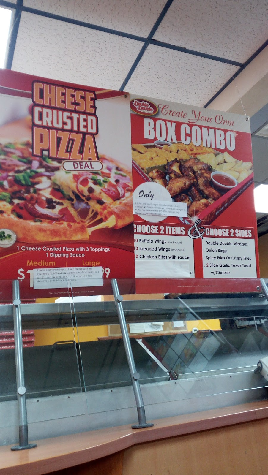 Double Double Pizza | 347 Erb St W, Waterloo, ON N2L 1W4, Canada | Phone: (519) 954-7666
