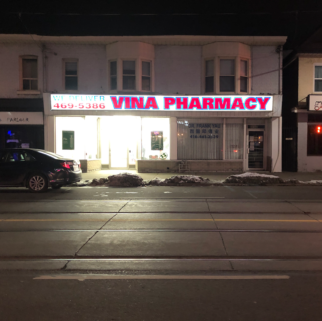 Vina Pharmacy | 1025 Gerrard St E, Toronto, ON M4M 1Z6, Canada | Phone: (416) 469-5386