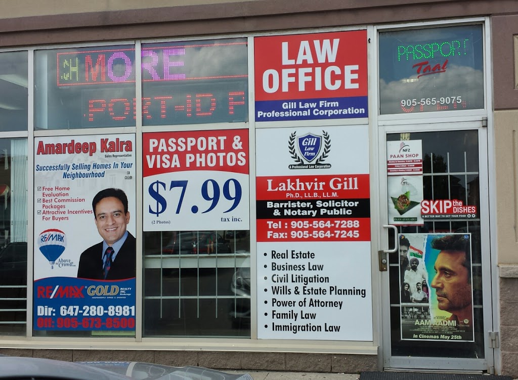 GILL LAW FIRM | 735 Twain Ave #8, Mississauga, ON L5W 1X1, Canada | Phone: (905) 564-7288