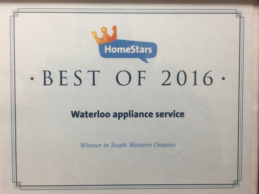 Waterloo Appliance Service | 90 Frobisher Dr, Waterloo, ON N2V 2A1, Canada | Phone: (519) 884-2507