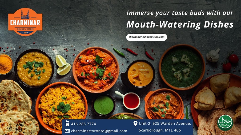 Charminar Indian Cuisine | 925 Warden Ave Unit 2, Scarborough, ON M1L 4C5, Canada | Phone: (416) 285-7774