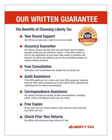 Liberty Tax | 391 Vine St, St. Catharines, ON L2M 4T9, Canada | Phone: (289) 272-0278