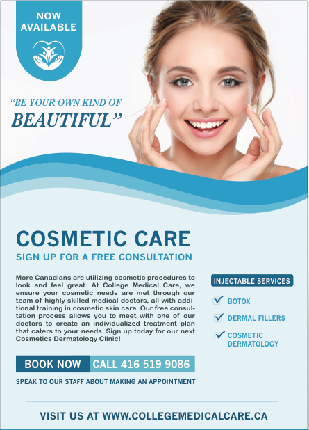 College Medical Care | 343 College St, Toronto, ON M5T 1S5, Canada | Phone: (416) 519-9086