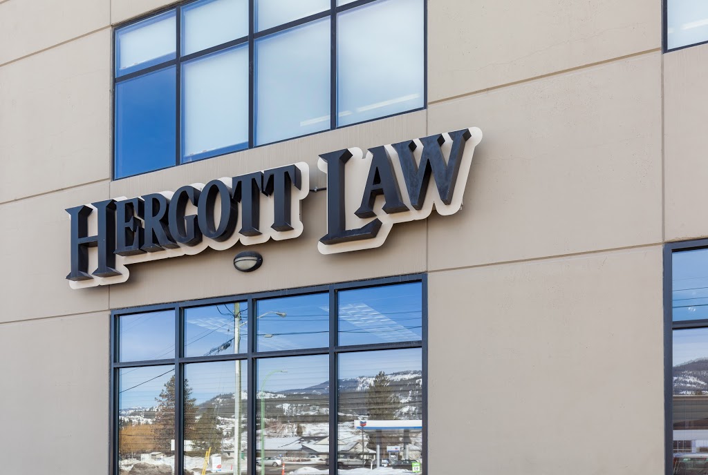 Hergott Law | 105 - 1195 Industrial Rd, West Kelowna, BC V1Z 1G4, Canada | Phone: (855) 437-4688