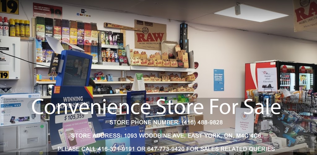 Convenience Store For Sale | 1093 Woodbine Ave, East York, ON M4C 4C6, Canada | Phone: (416) 488-9828