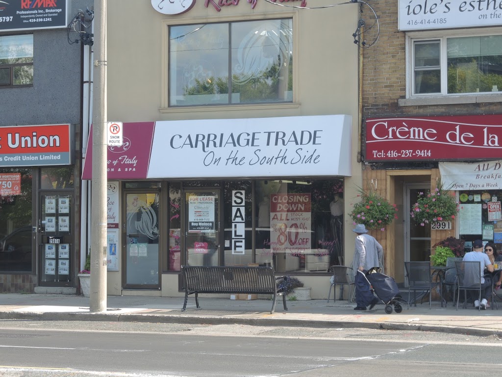 Carriage Trade | 2984 Bloor St W, Etobicoke, ON M8X 1B9, Canada | Phone: (416) 231-2238