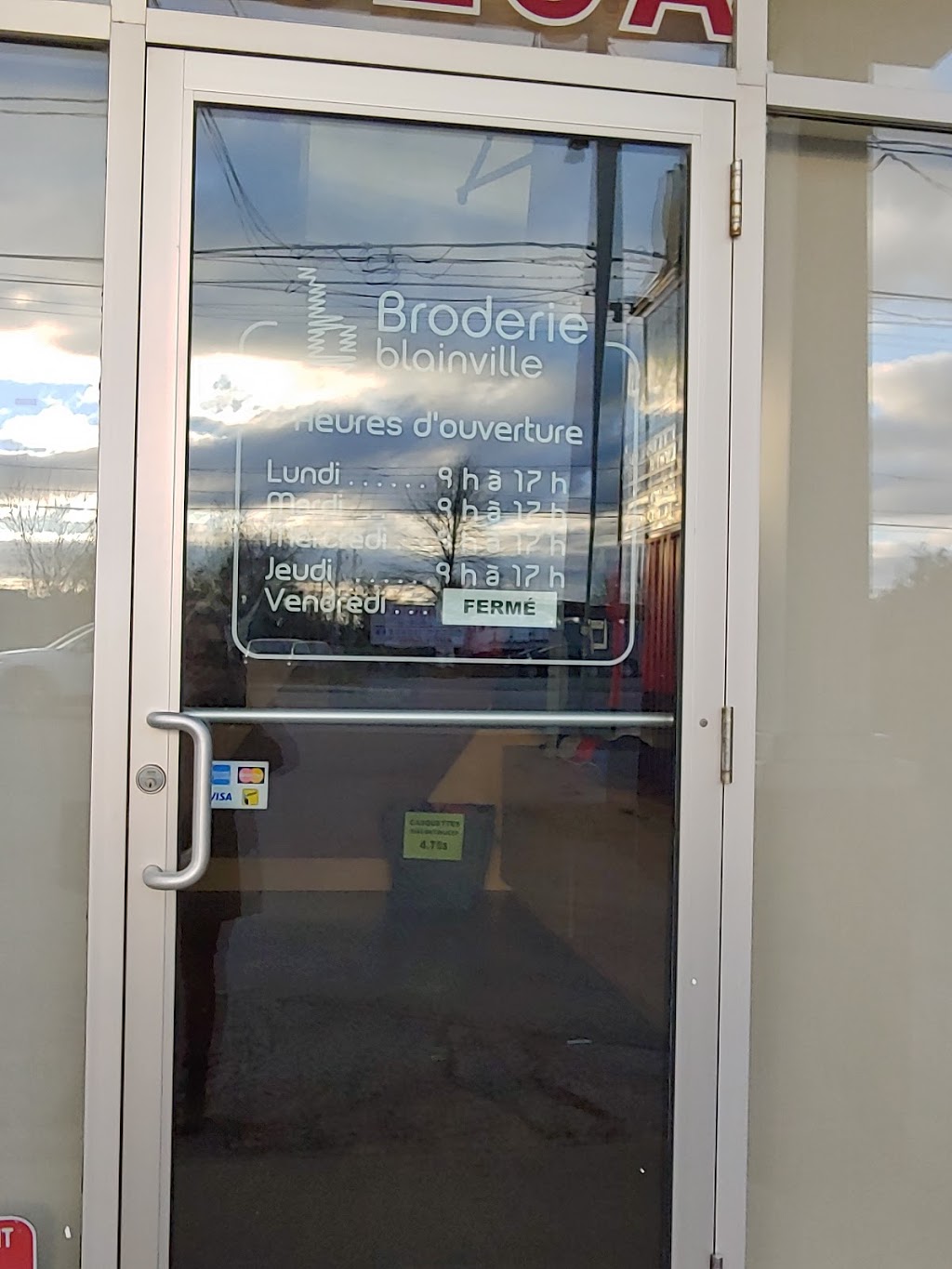 Broderie Blainville | 1320 A Boulevard Curé-Labelle, Blainville, QC J7C 2N9, Canada | Phone: (450) 971-0182