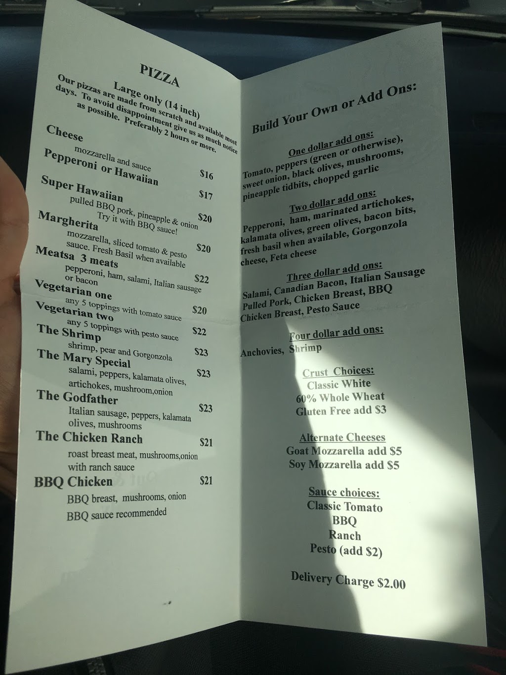 Cedar Beach Pizza | 120 Clam Bay Rd, Thetis Island, BC V0R 2Y0, Canada | Phone: (250) 246-9770